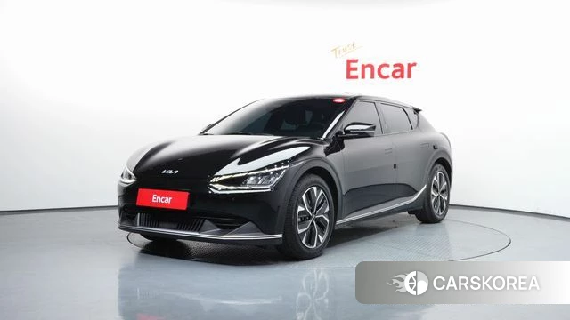Kia EV6 2022 Черный из Кореи