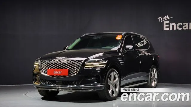 Genesis GV80 2022 Черный из Кореи