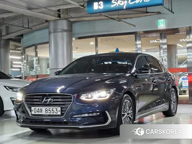 Hyundai Grandeur IG Hybrid 2018 Синий из Кореи