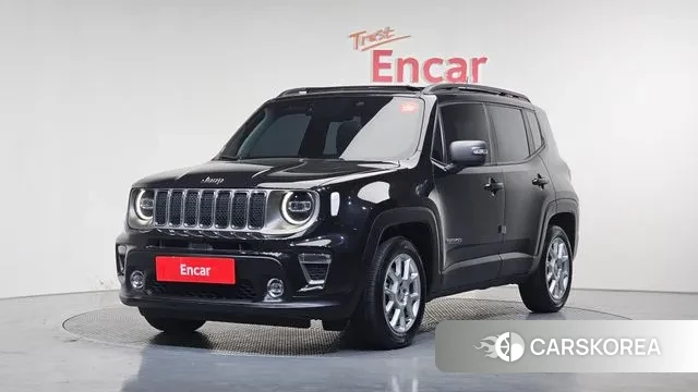 Jeep Renegade 2021 Черный из Кореи