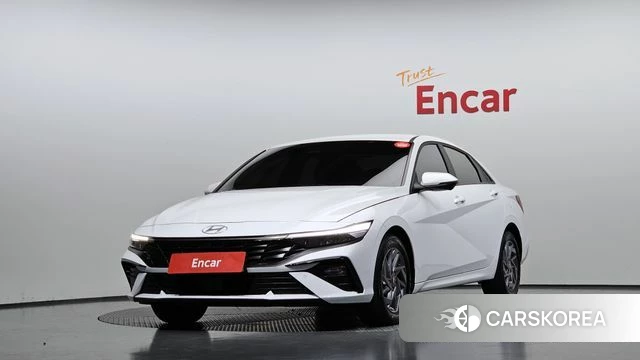 Hyundai The New Avante (CN7) 2023 Белый из Кореи