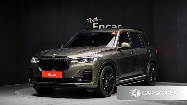 BMW X7 (G07) 2021 Песочный из Кореи