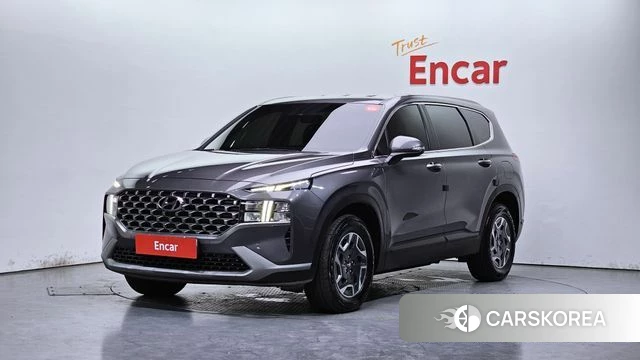 Hyundai The New Santa Fe 2023 Серый из Кореи