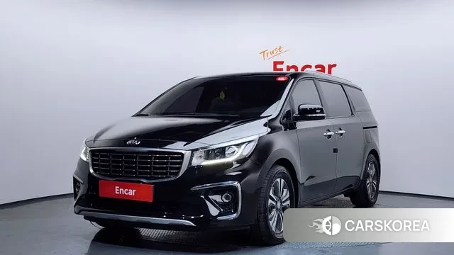 Kia The New Carnival 2019 Черный из Кореи