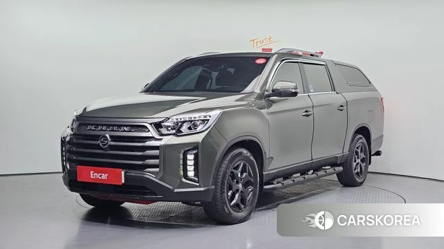 Ssangyong The New Rexton Sports Cannes 2022 Светло-зеленый из Кореи