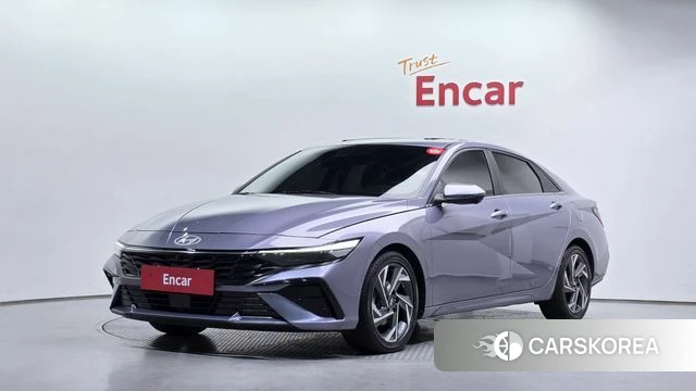 Hyundai The New Avante (CN7) 2023 Фиолетовый из Кореи