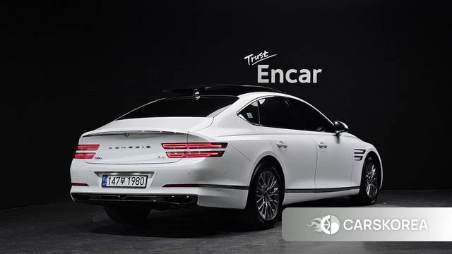 Genesis G80 (RG3) 2021 Белый из Кореи