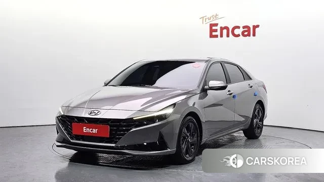 Hyundai Avante Hybrid (CN7) 2022 Серый из Кореи