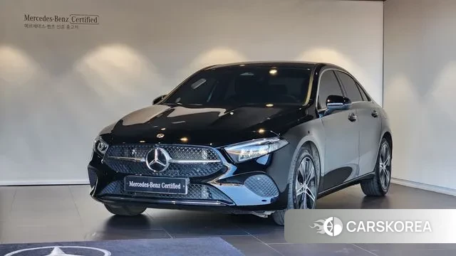 Mercedes-Benz A-Class W177 2024 Черный из Кореи