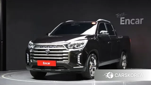 Ssangyong The New Rexton Sports Cannes 2022 Черный из Кореи