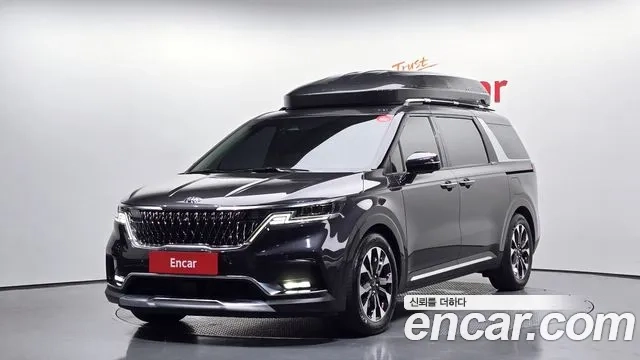 Kia Carnival 4th generation 2020 Серый из Кореи