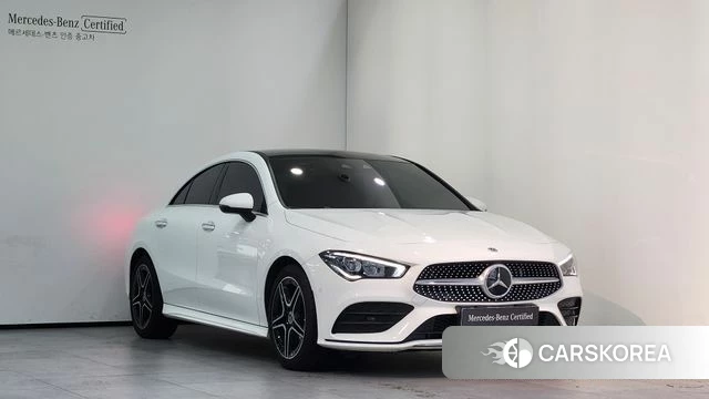 Mercedes-Benz CLA-Class C118 2021 Белый из Кореи