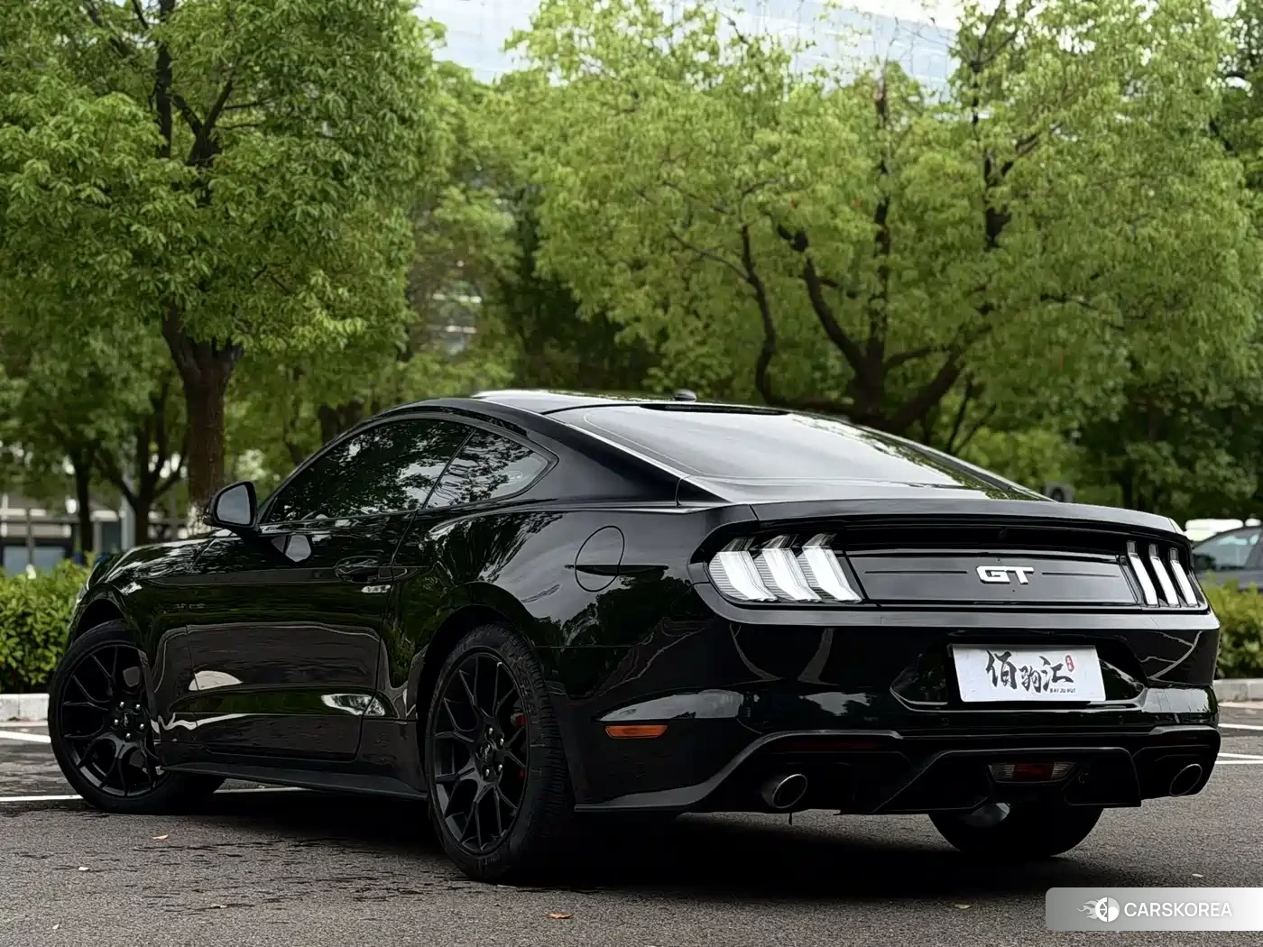 Ford Mustang 2020 Черный из Китая