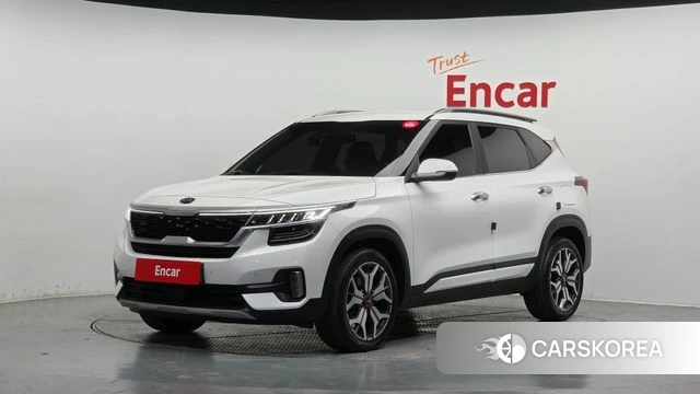 Kia Seltos 2021 Белый из Кореи