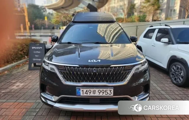 Kia Carnival 4th generation 2021 Черный из Кореи