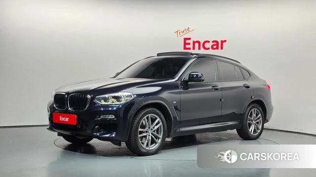 BMW X4 (G02) 2019 Черный из Кореи