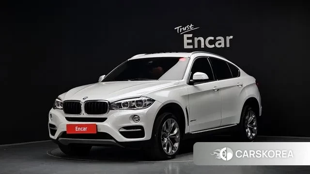 BMW X6 (F16) 2018 Белый из Кореи