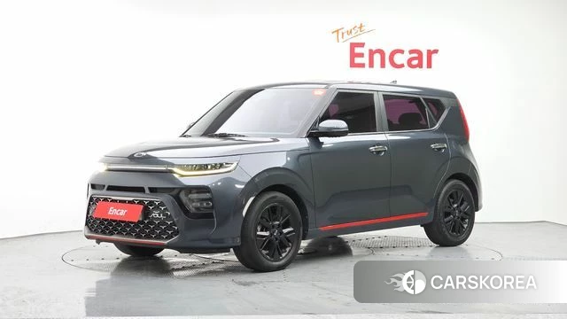 Kia Soul Booster 2020 Небесно-голубой из Кореи