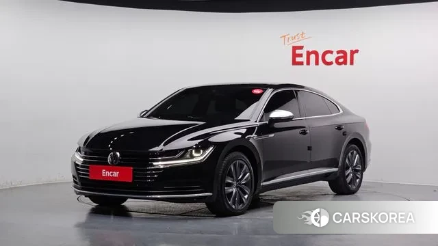 Volkswagen Arteon 2020 Черный из Кореи