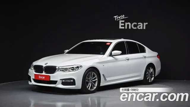 BMW 5 Series (G30) 2018 Белый из Кореи