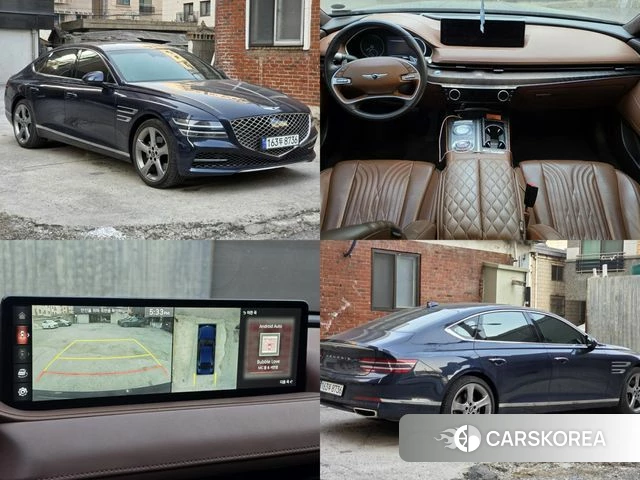 Genesis G80 (RG3) 2020 Синий из Кореи