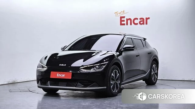 Kia EV6 2022 Черный из Кореи
