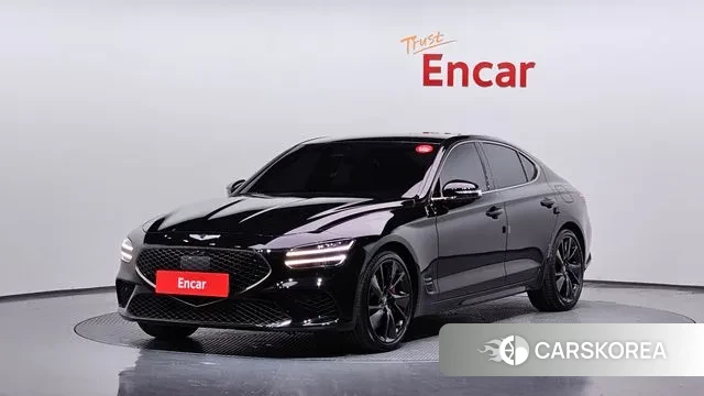 Genesis The New G70 2022 Черный из Кореи