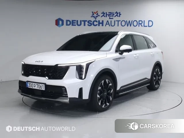 Kia The New Sorento 4th Generation 2025 Белый из Кореи