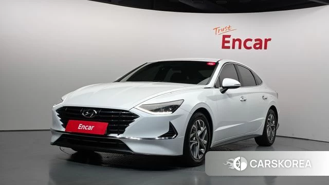 Hyundai Sonata (DN8) 2021 Белый из Кореи