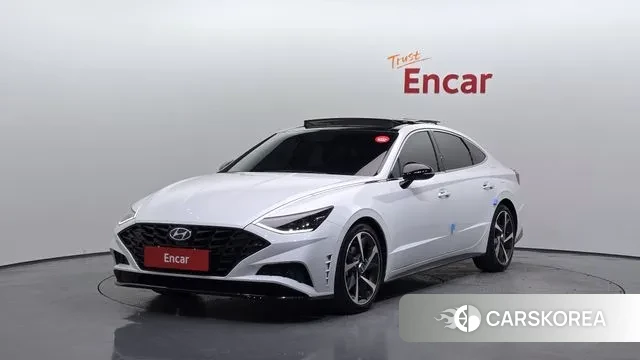 Hyundai Sonata (DN8) 2021 Белый из Кореи