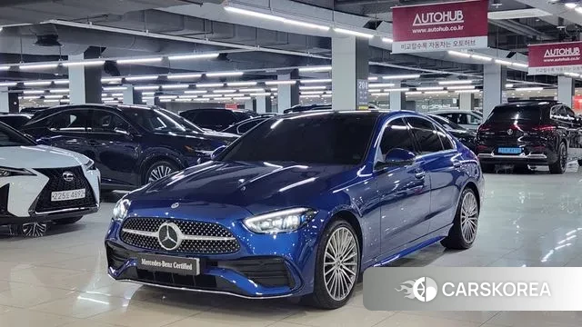 Mercedes-Benz C-Class W206 2022 Синий из Кореи