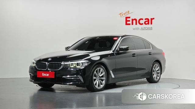 BMW 5 Series (G30) 2019 Черный из Кореи