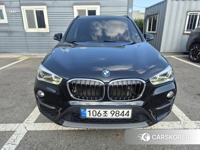 BMW X1 (F48) 2018 Черный из Кореи