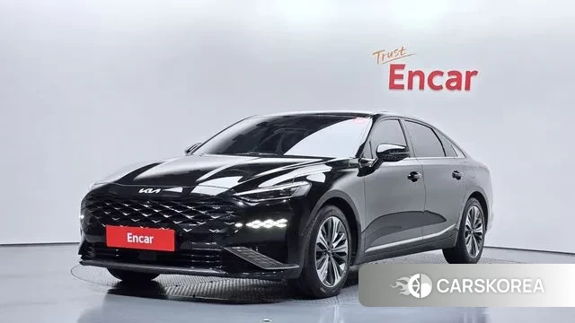 Kia K8 Hybrid 2022 Черный из Кореи