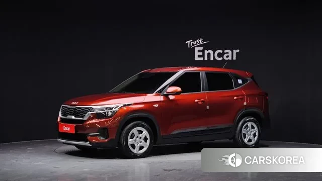 Kia Seltos 2021 Красный из Кореи