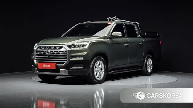 Ssangyong The New Rexton Sports Cannes 2023 Светло-зеленый из Кореи
