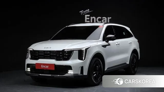 Kia The New Sorento 4th Generation 2023 Белый из Кореи