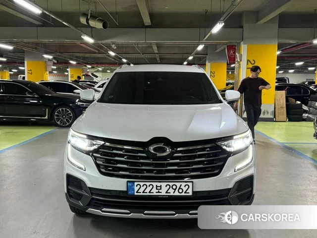Renault Korea (Samsung) The New QM6 2023 Белый из Кореи