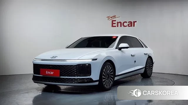 Hyundai Grandeur Hybrid (GN7) 2023 Белый из Кореи