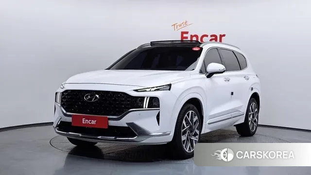 Hyundai The New Santa Fe 2020 Белый из Кореи