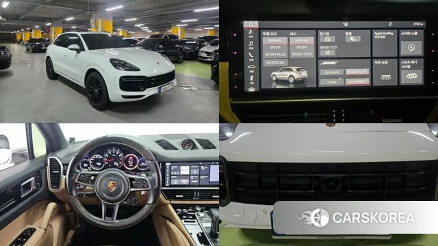 Porsche Cayenne (PO536) 2019 Белый из Кореи