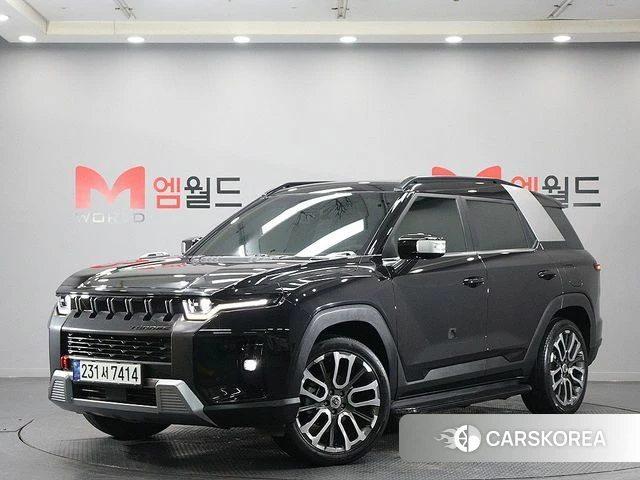 Ssangyong Torres 2022 Черный из Кореи