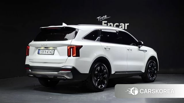 Kia The New Sorento 4th Generation 2023 Белый из Кореи