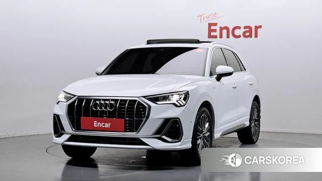 Audi Q3 (F3) 2022 Белый из Кореи