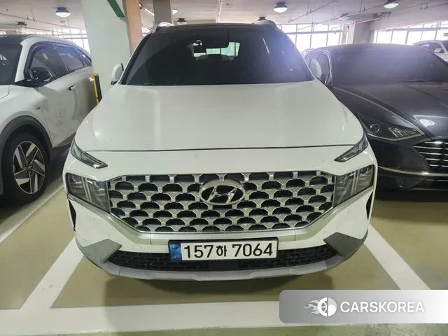 Hyundai The New Santa Fe 2021 Белый из Кореи