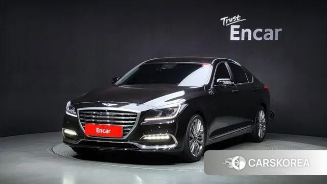 Genesis G80 2018 Черный из Кореи