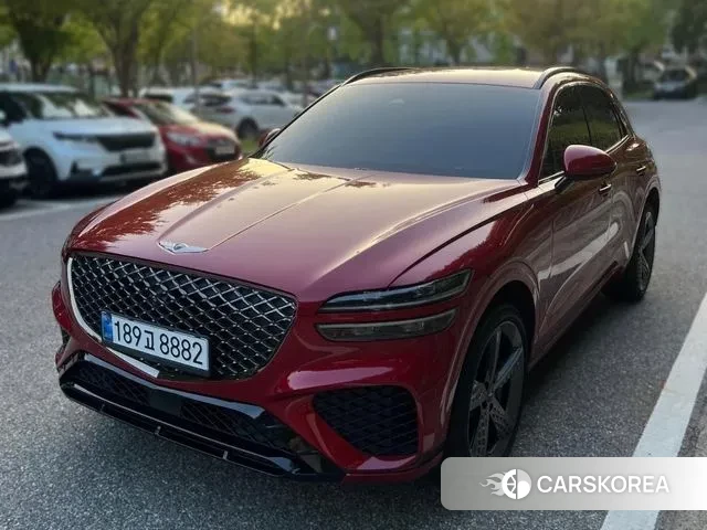 Genesis GV70 2021 Красный из Кореи