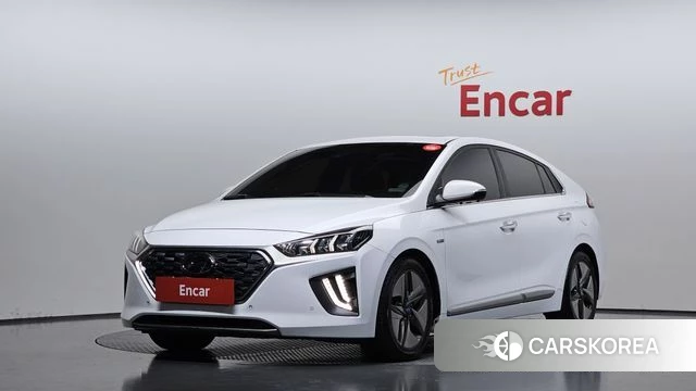 Hyundai The New Ionic Hybrid 2019 Белый из Кореи