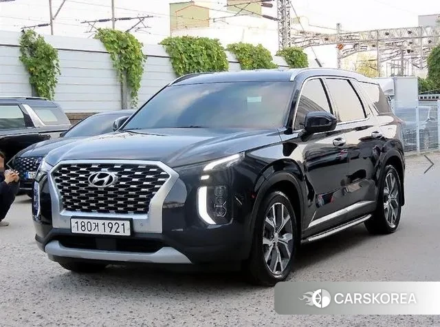 Hyundai Palisade 2021 Синий из Кореи