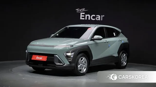 Hyundai Kona (SX2) 2024 Зеленый из Кореи
